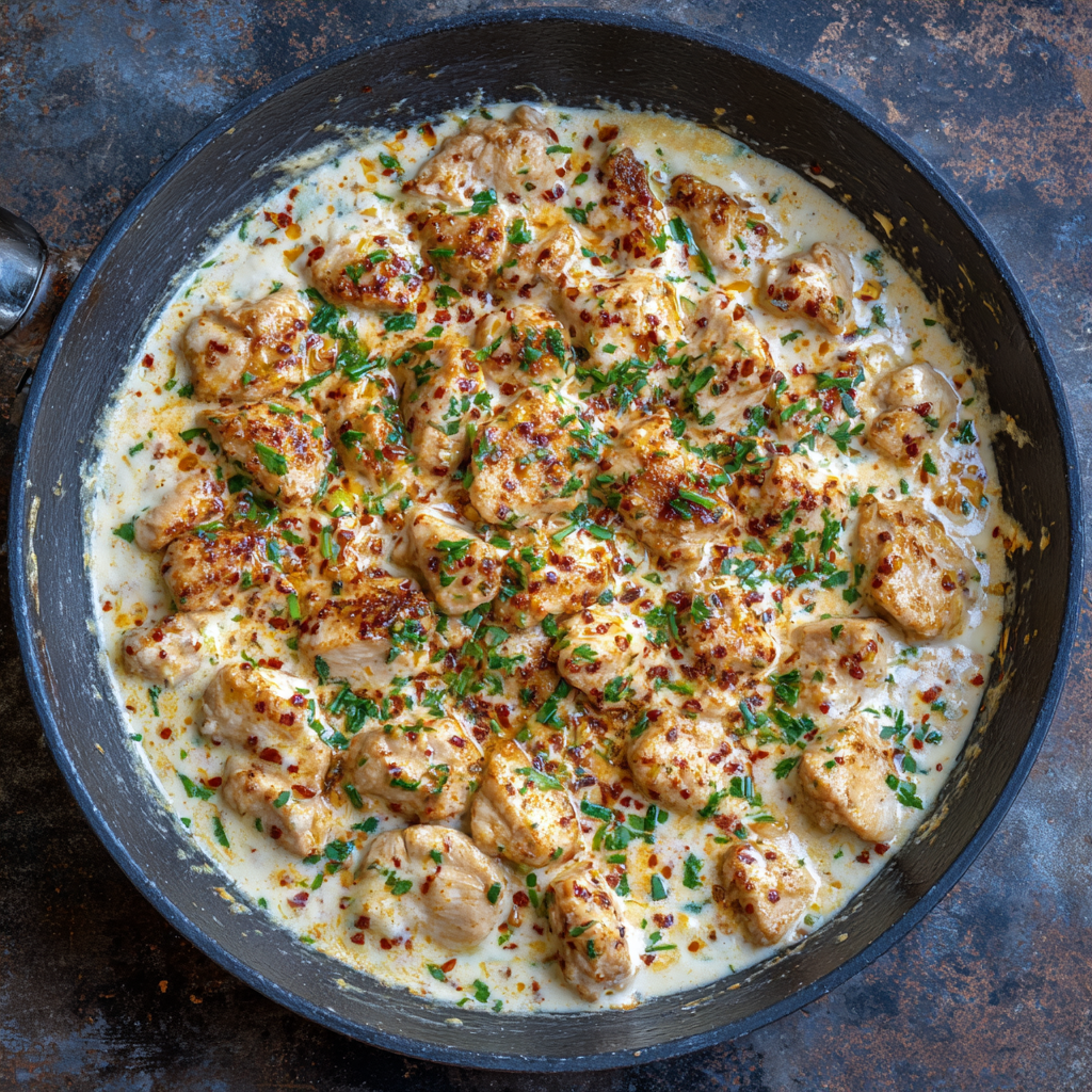 Cottage Cheese Parmesan Firecracker Chicken
