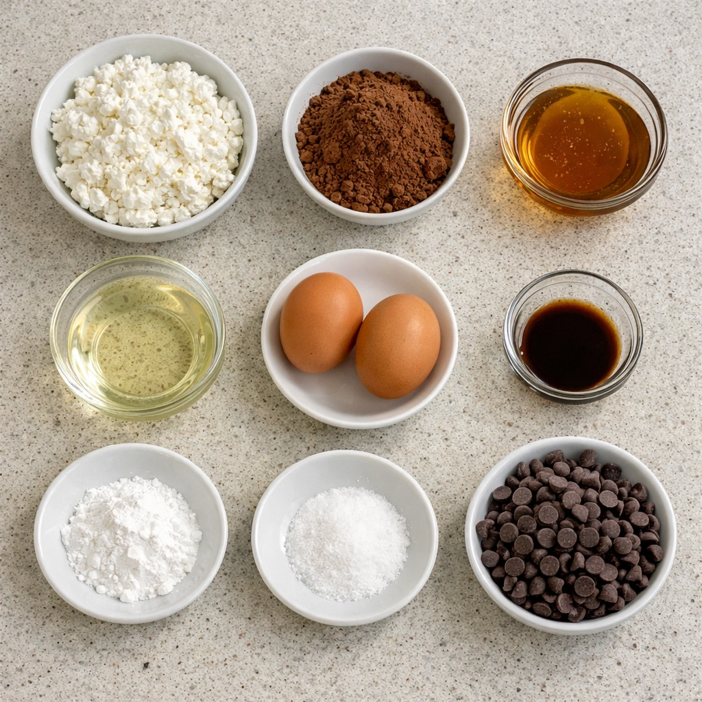 Cottage Cheese Protein Brownies