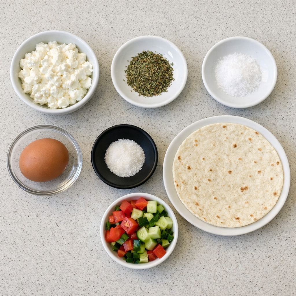 Cottage Cheese Wrap