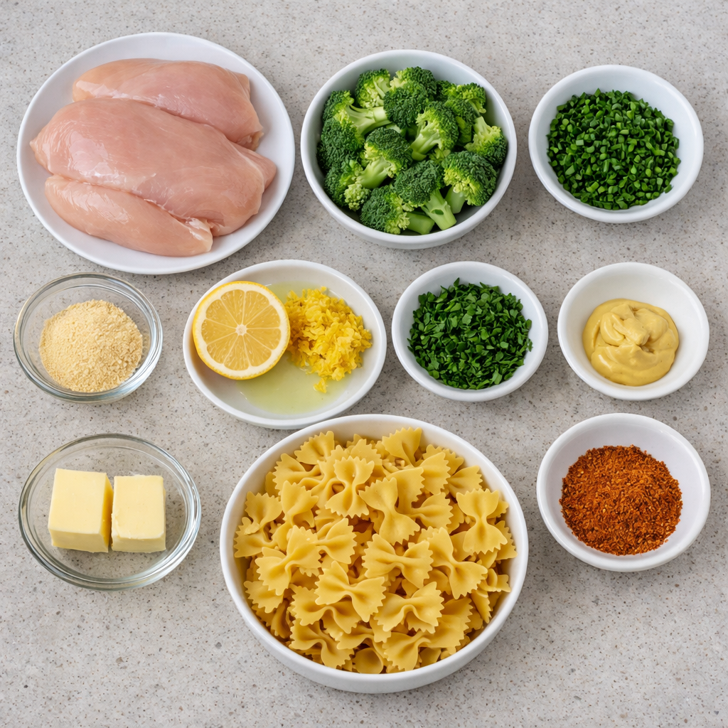 Cowboy Butter Lemon Bowtie Chicken