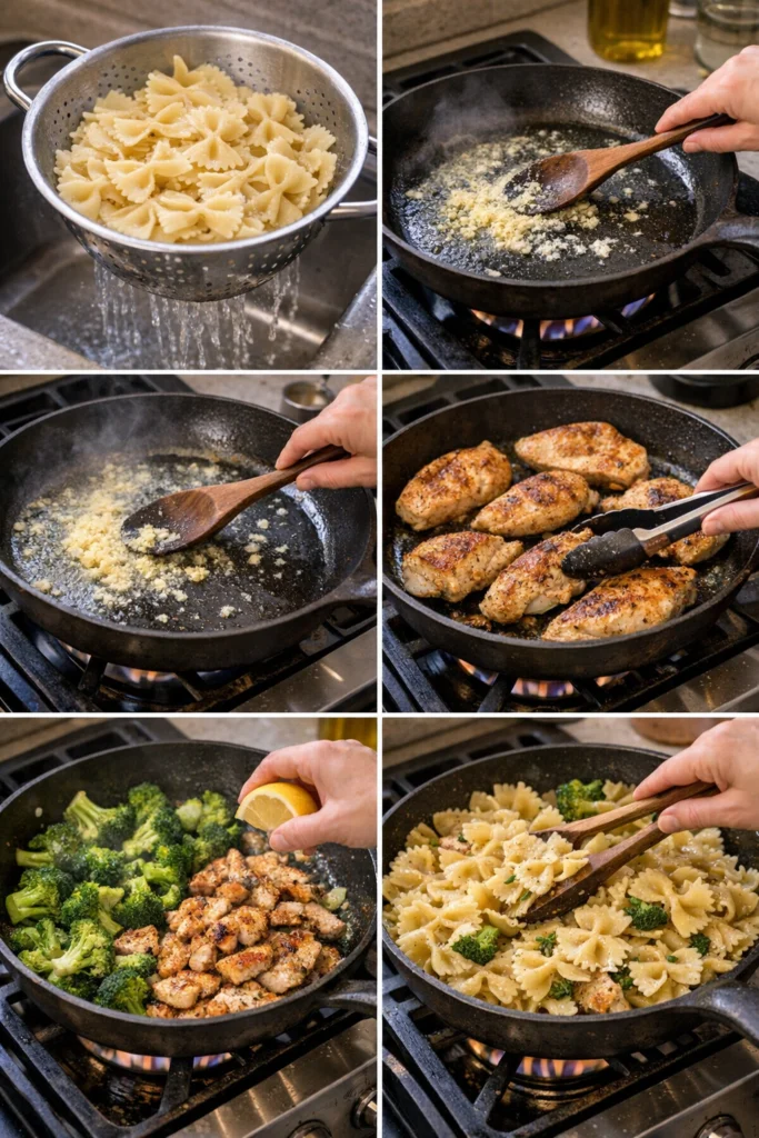 Cowboy Butter Lemon Bowtie Chicken