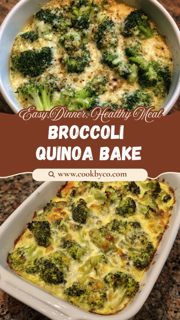 Creamy Broccoli and Quinoa Bake