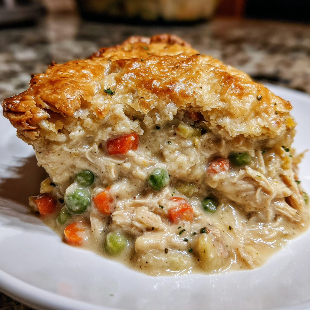 Creamy Chicken Pot Pie Casserole