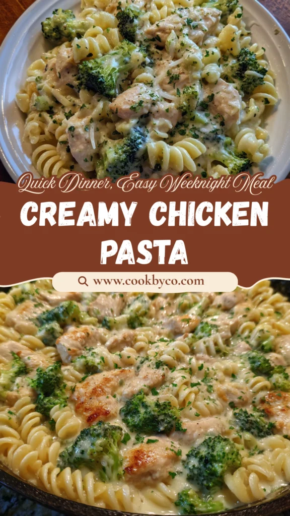 Creamy Chicken and Broccoli Pasta