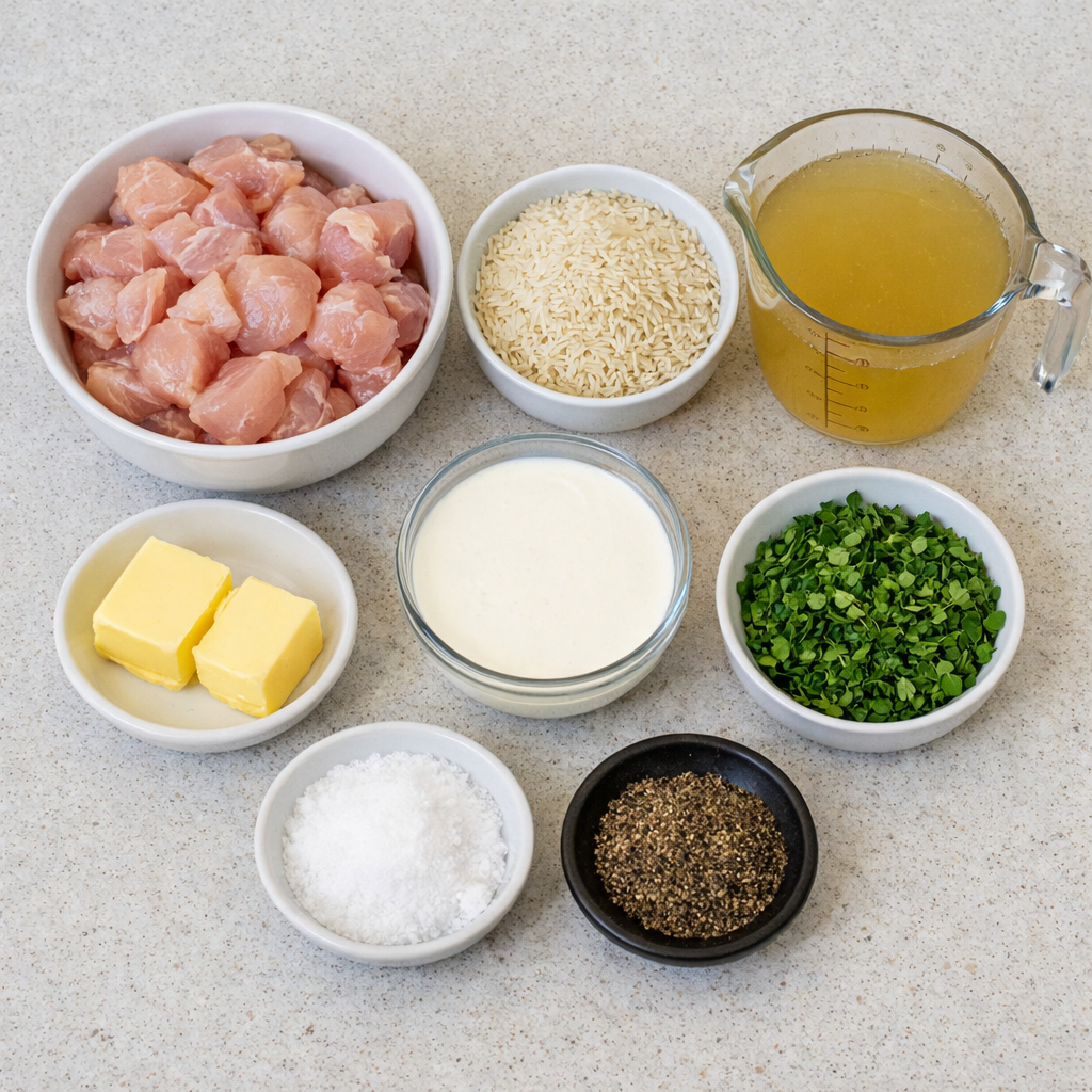 Creamy Herb Chicken & Basmati Rice