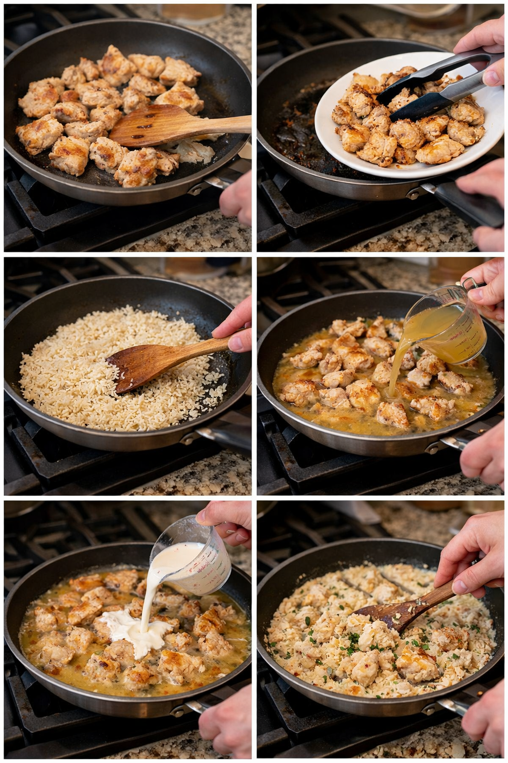 Creamy Herb Chicken & Basmati Rice