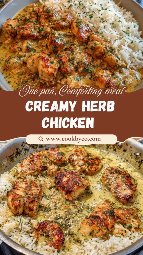 Creamy Herb Chicken & Basmati Rice