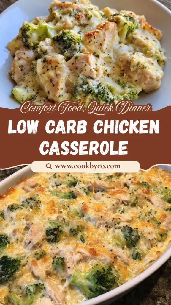 Creamy Low Carb Chicken Casserole