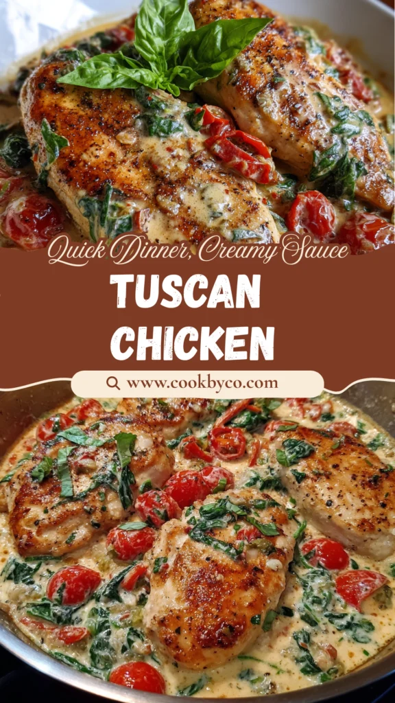 Creamy Tuscan Chicken
