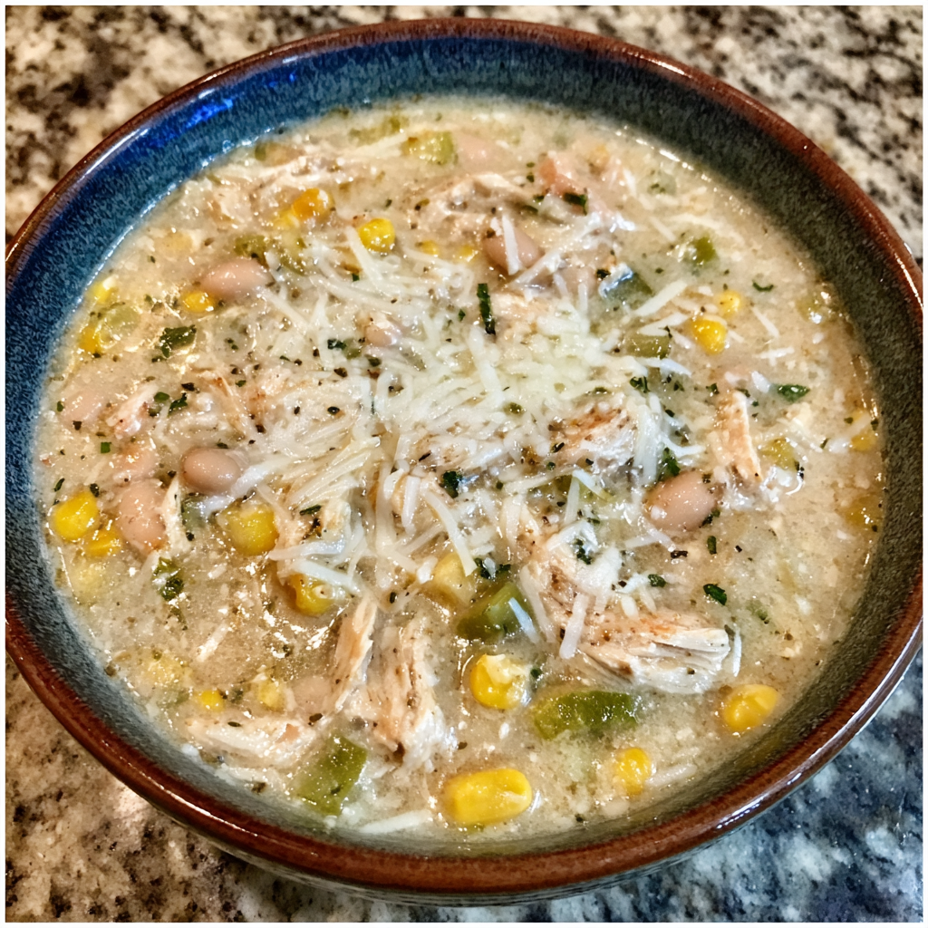 Creamy White Chicken Chili