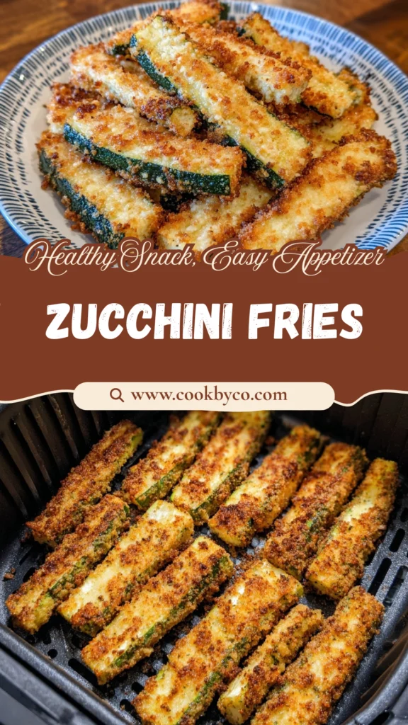 Crispy Air Fryer Zucchini Fries