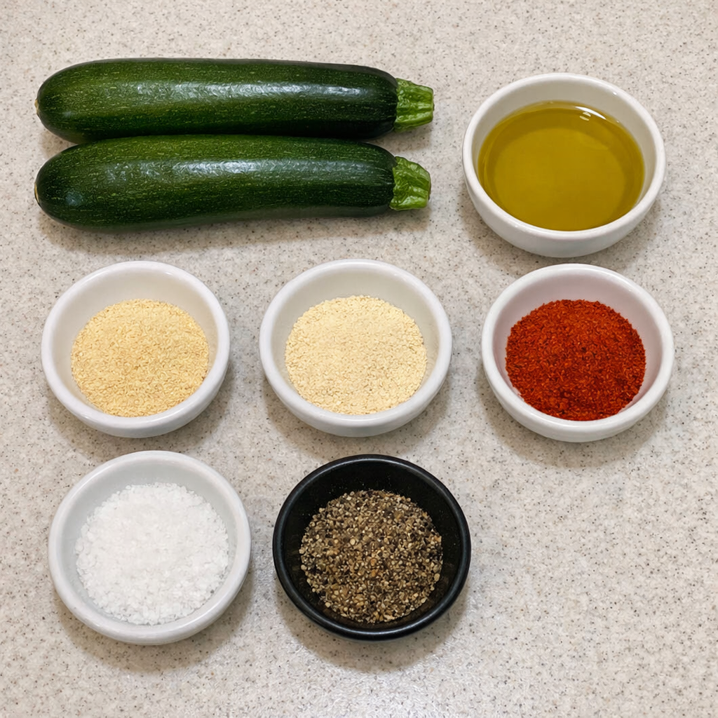 Crispy Baked Zucchini Chips