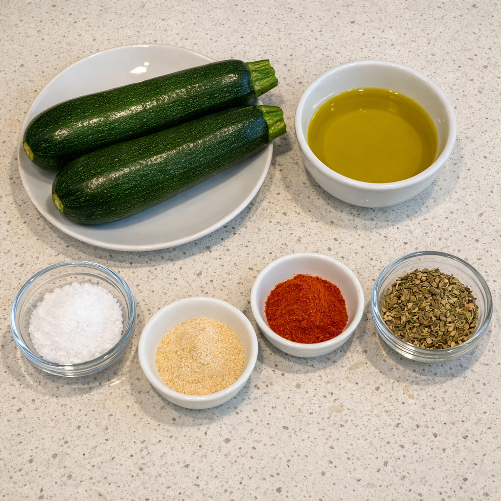 Crispy Baked Zucchini Chips