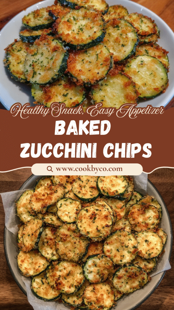 Crispy Baked Zucchini Chips