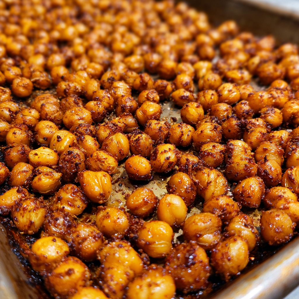 Crispy Roasted Chickpeas