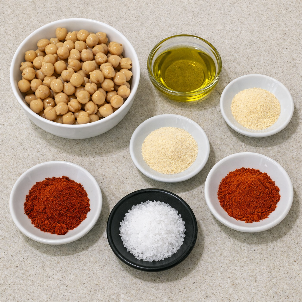 Crispy Roasted Chickpeas