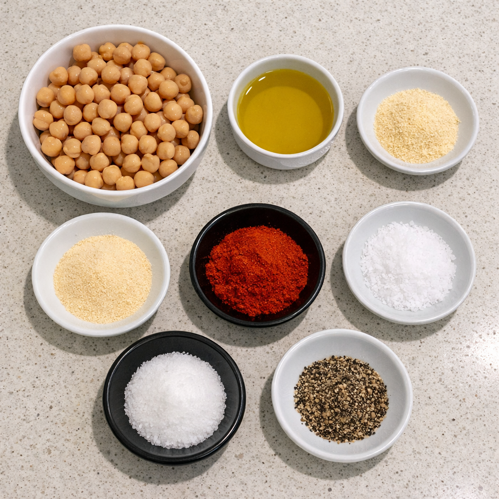 Crispy Roasted Chickpeas