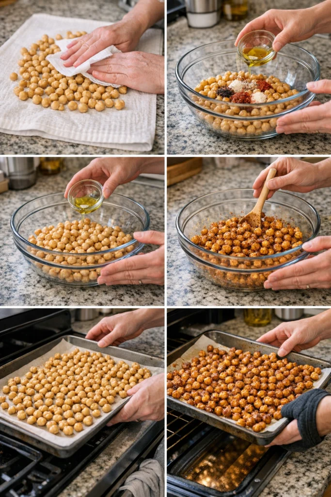 Crispy Roasted Chickpeas
