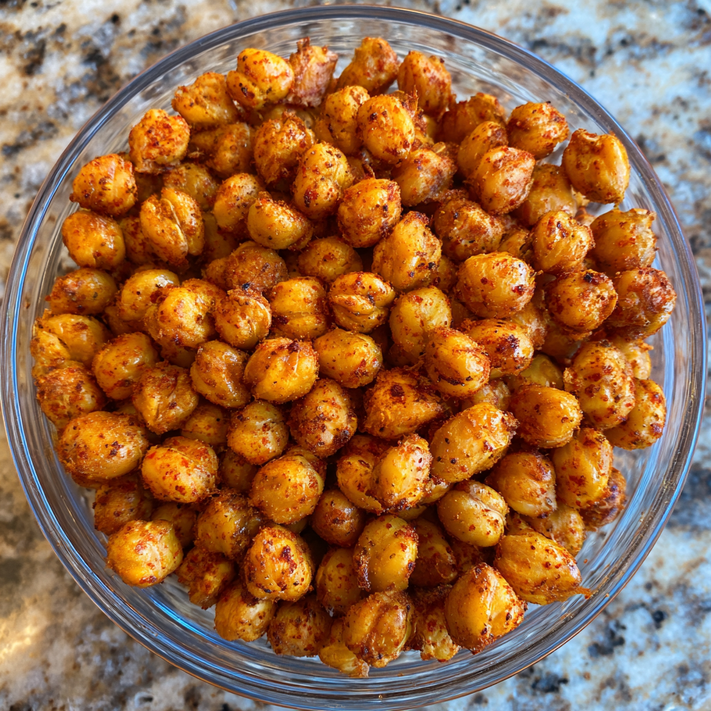 Crispy Roasted Chickpeas