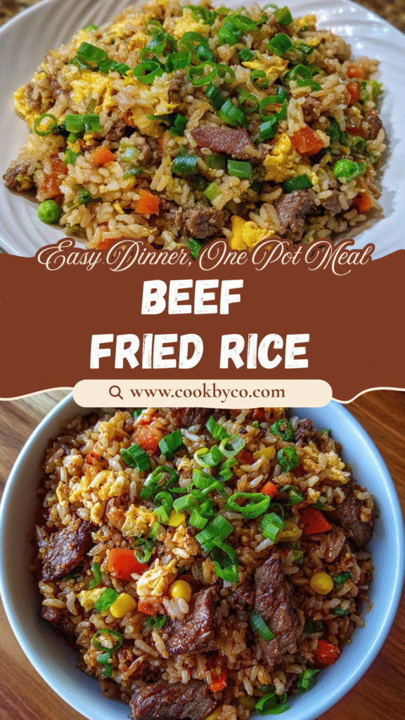 Crockpot Beef Fried Rice