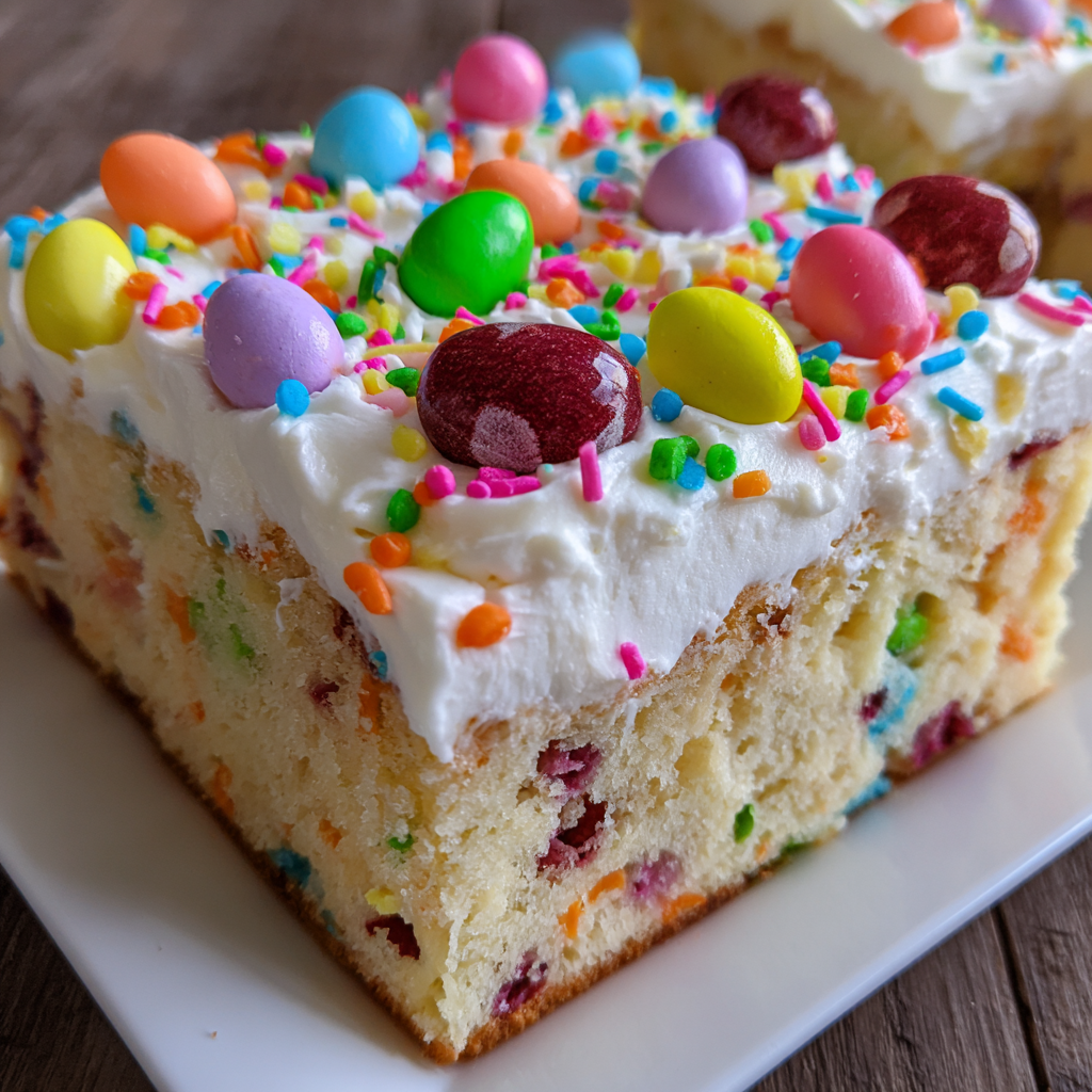 Easter Poke Cake
