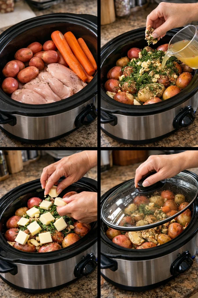 Garlic Butter Chicken Crockpot