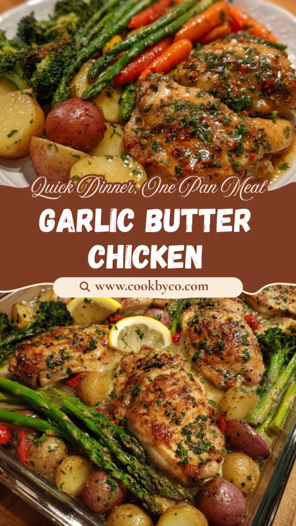 Garlic Butter Chicken and Veggies