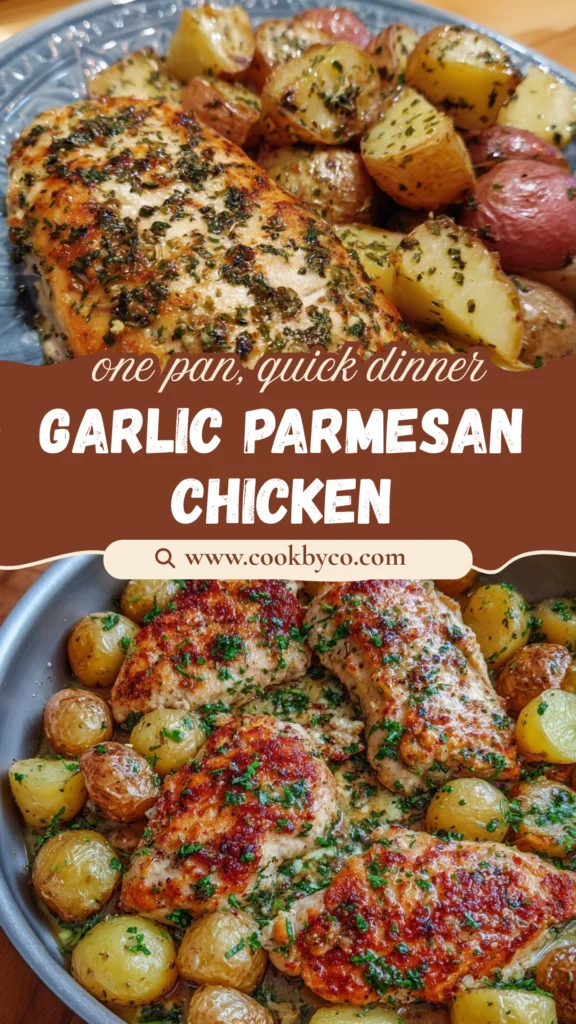 Garlic Parmesan Chicken and Potatoes
