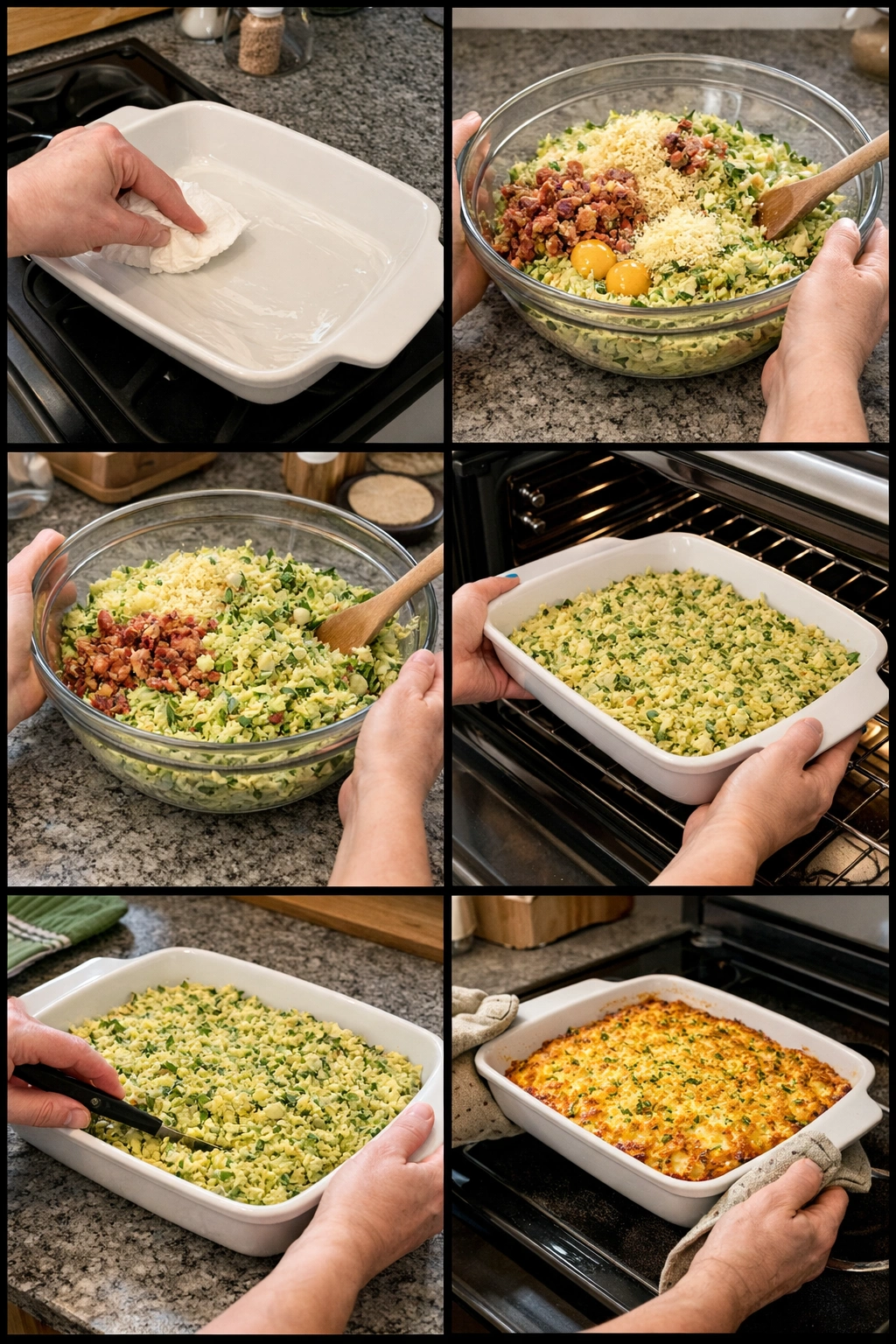 Grated Zucchini Casserole