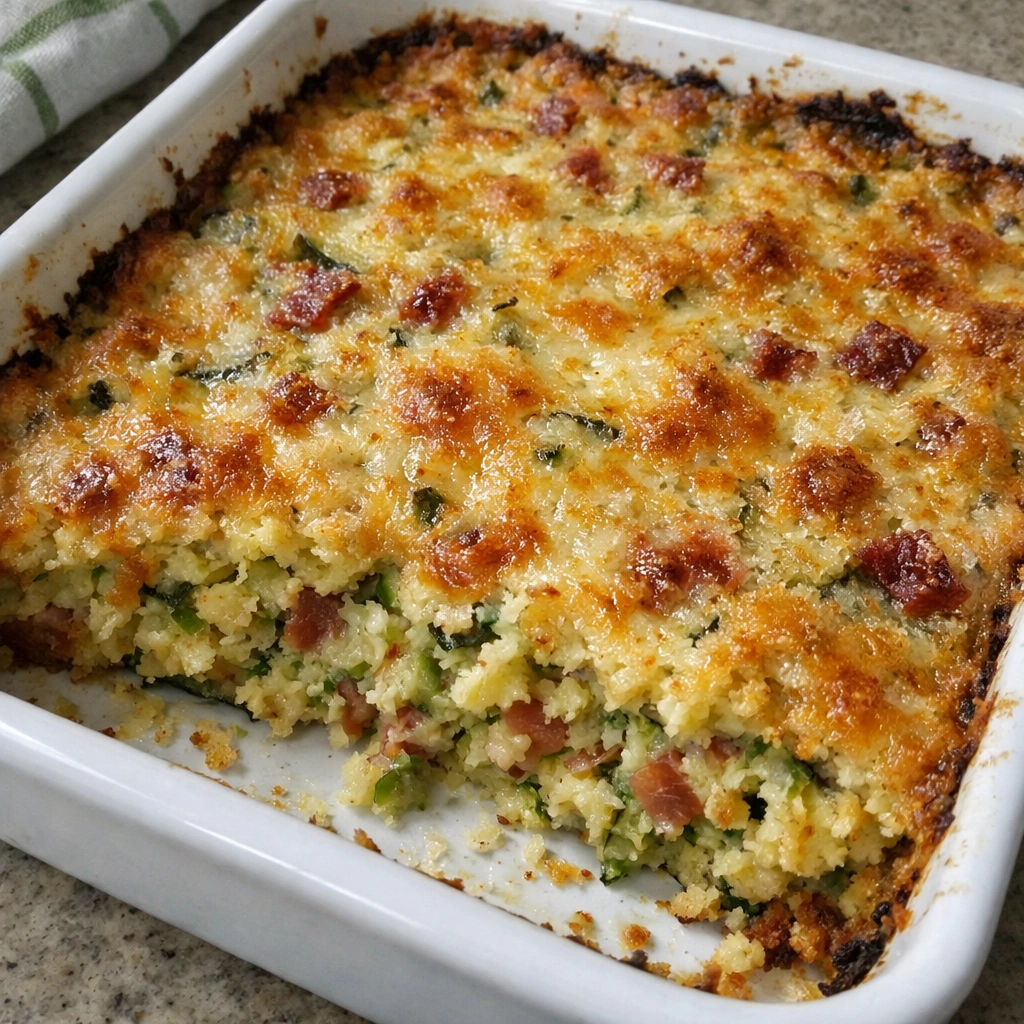 Grated Zucchini Casserole