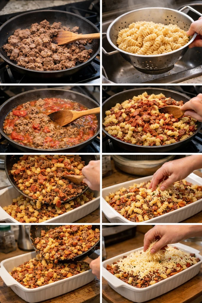 Ground Beef Pasta Bake