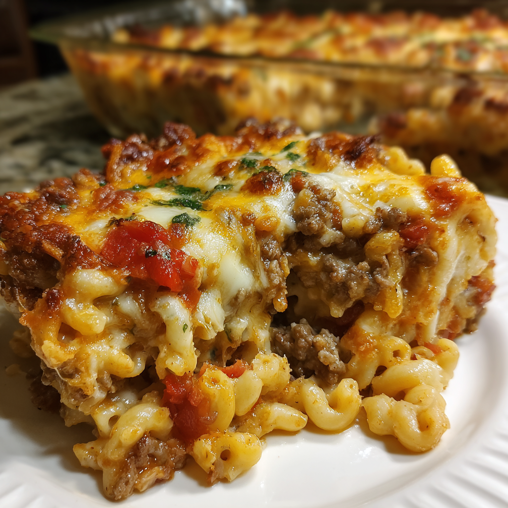 Ground Beef Pasta Bake