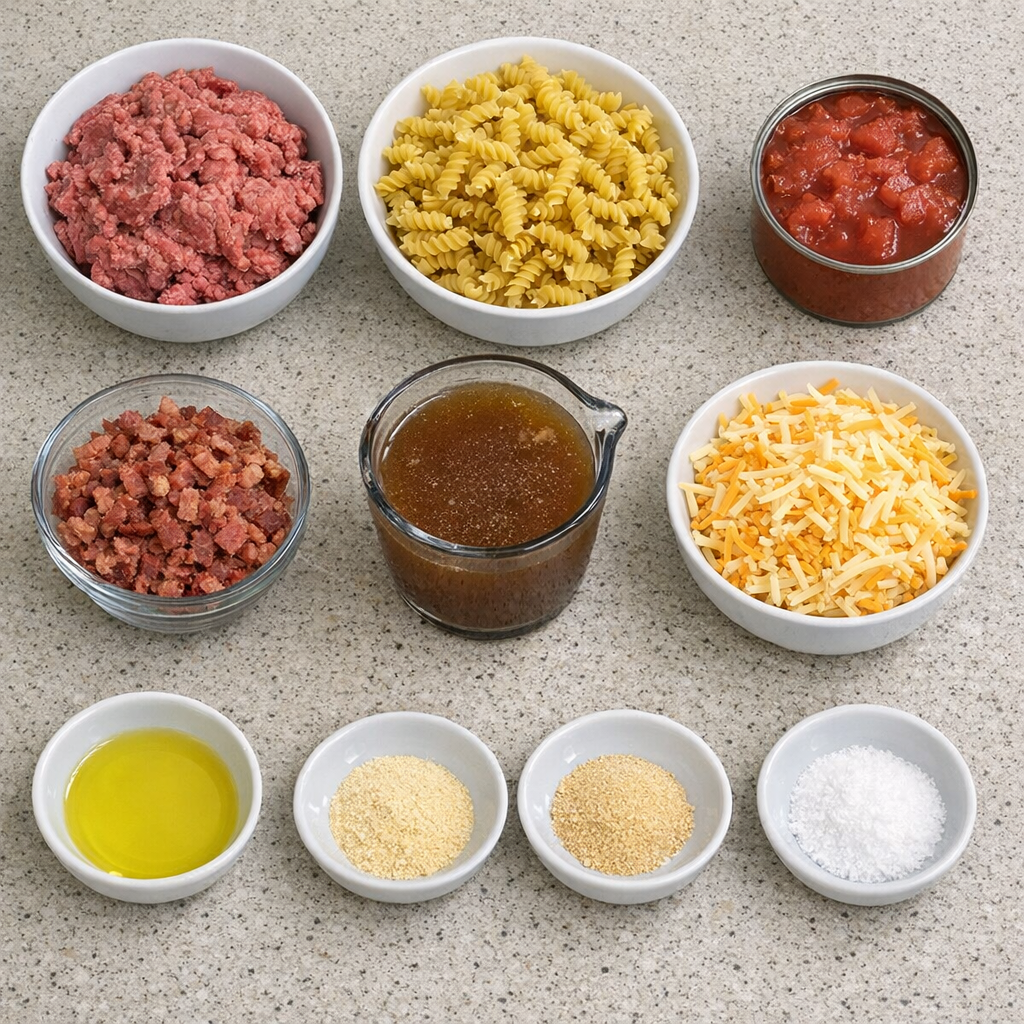 Ground Beef Pasta Bake