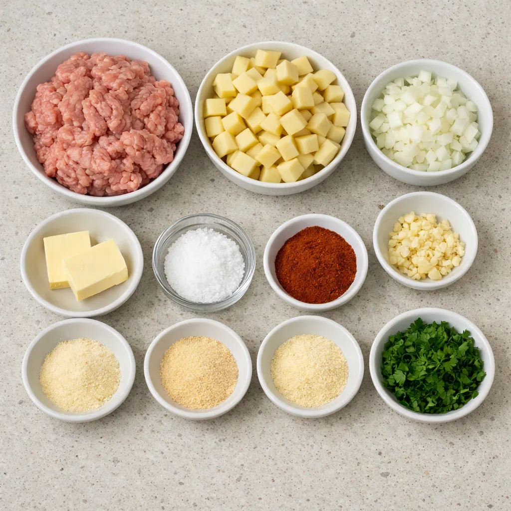 Ground Turkey with Potatoes