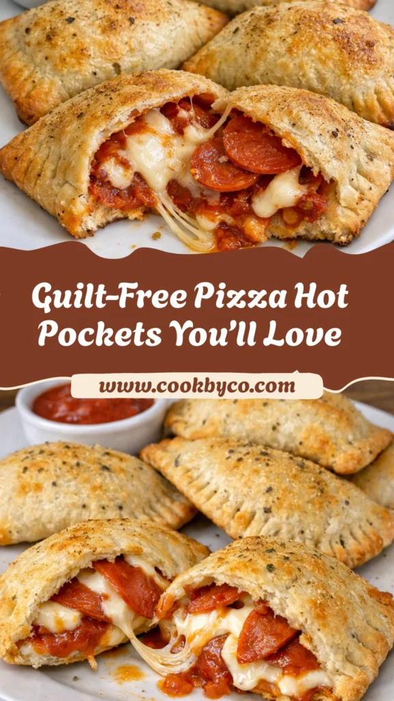 Guilt-Free Pizza Hot Pockets