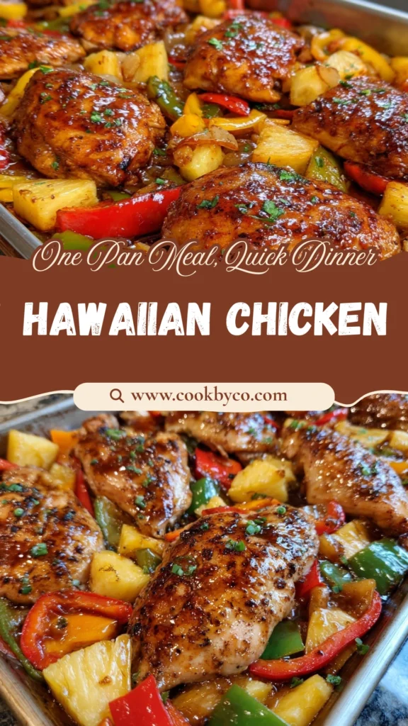 Hawaiian Chicken Sheet Pan