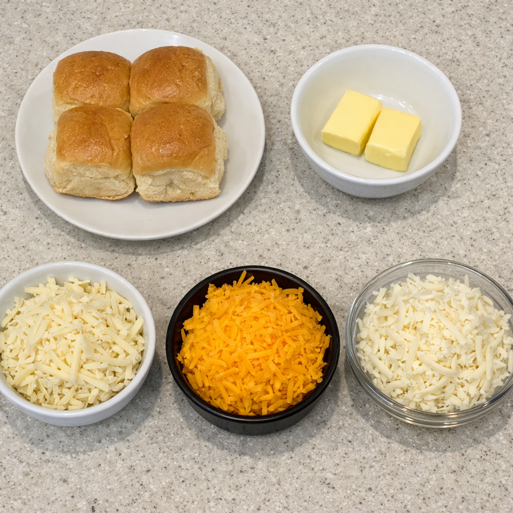 Hawaiian Roll Grilled Cheese