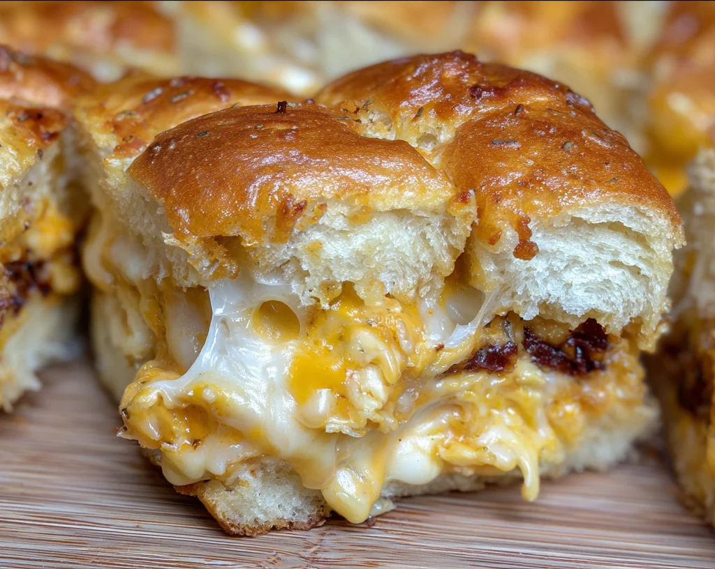 Hawaiian Roll Grilled Cheese