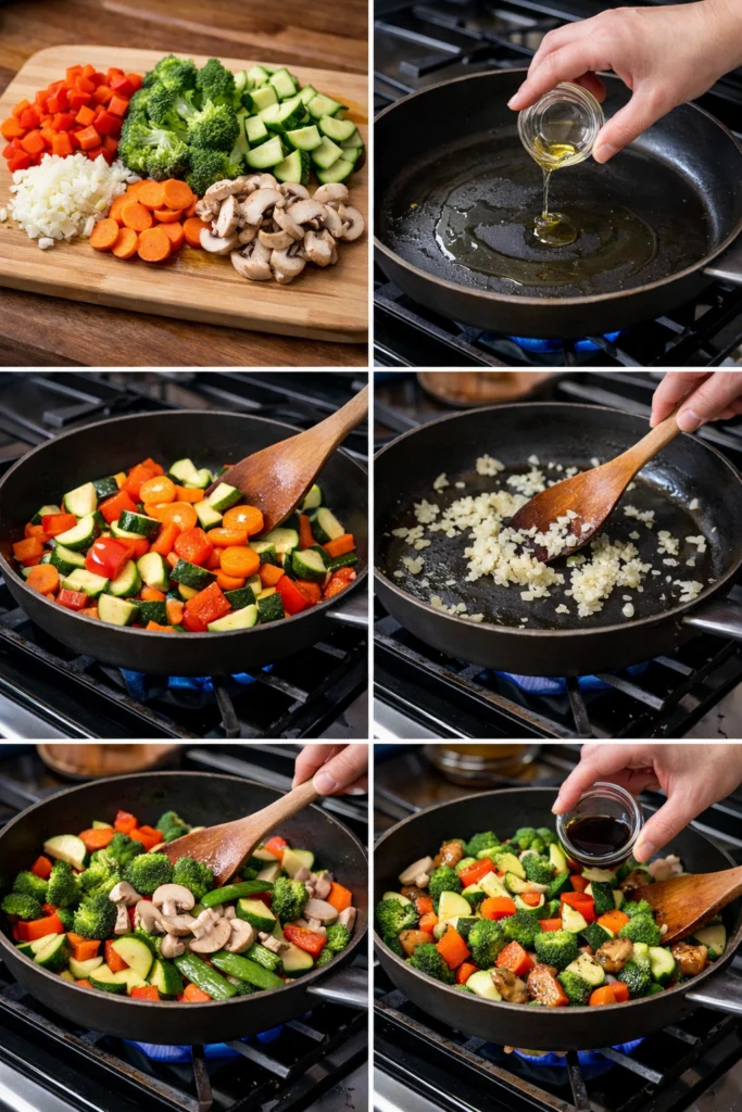 Healthy Sautéed Vegetables