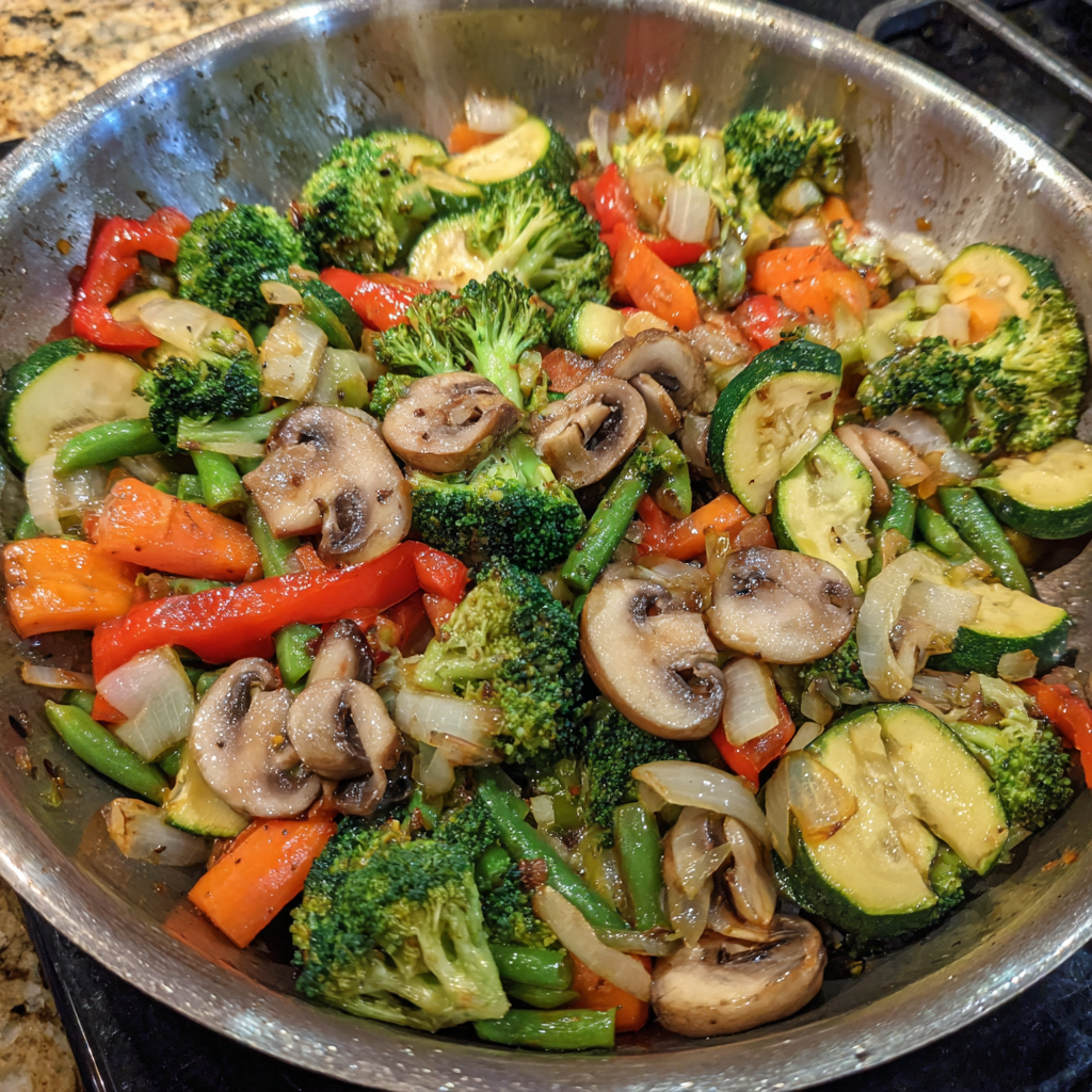 Healthy Sautéed Vegetables