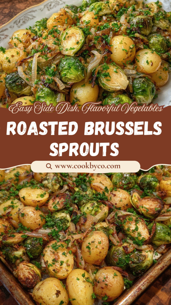 Herb-Roasted Brussels Sprouts & Golden Potatoes