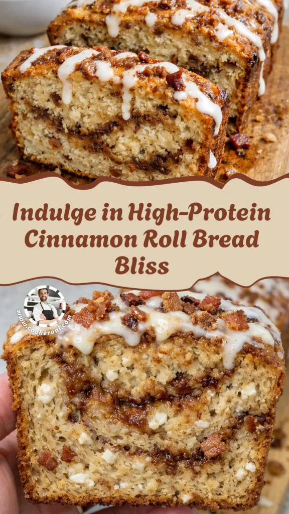 High-Protein Cinnamon Roll Bread