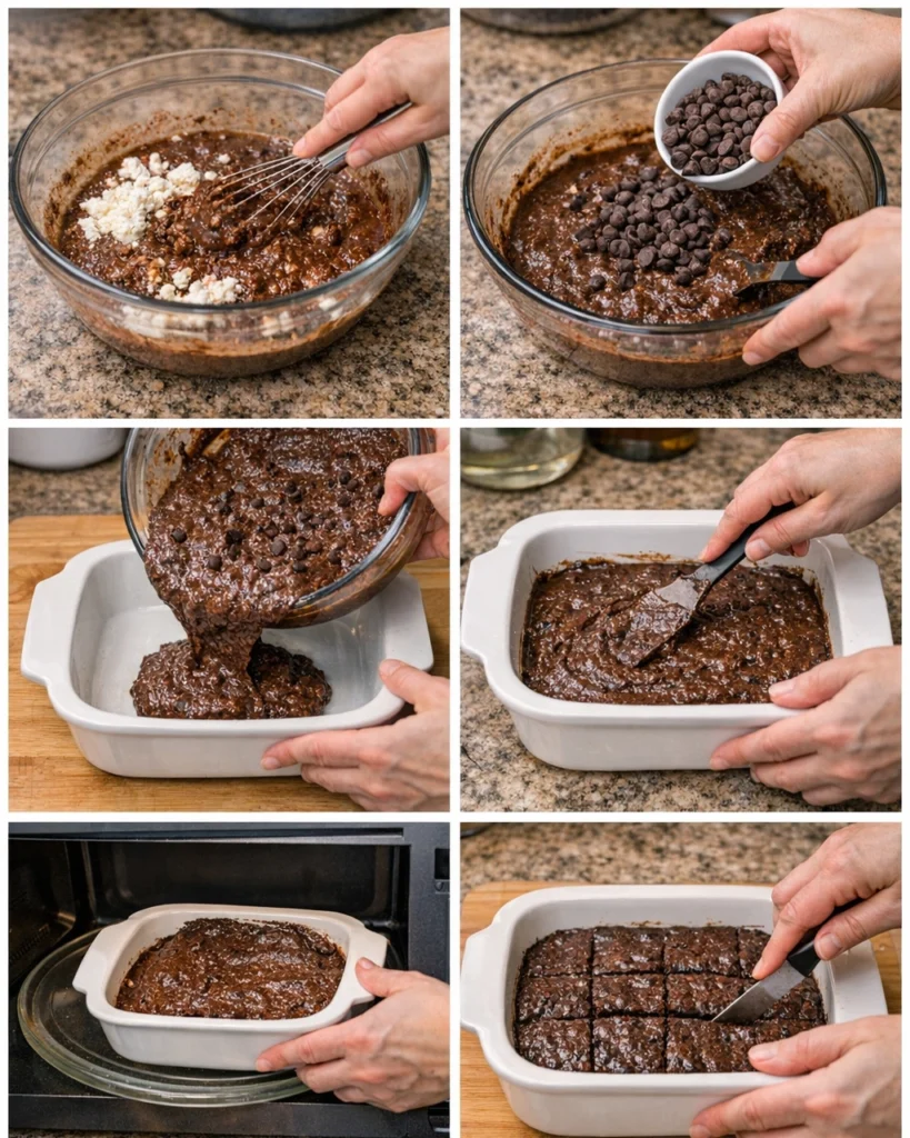 High Protein Cottage Cheese Brownies