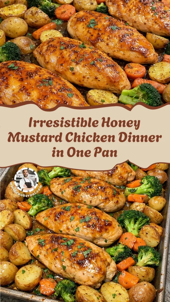 Honey Mustard Chicken Sheet Pan
