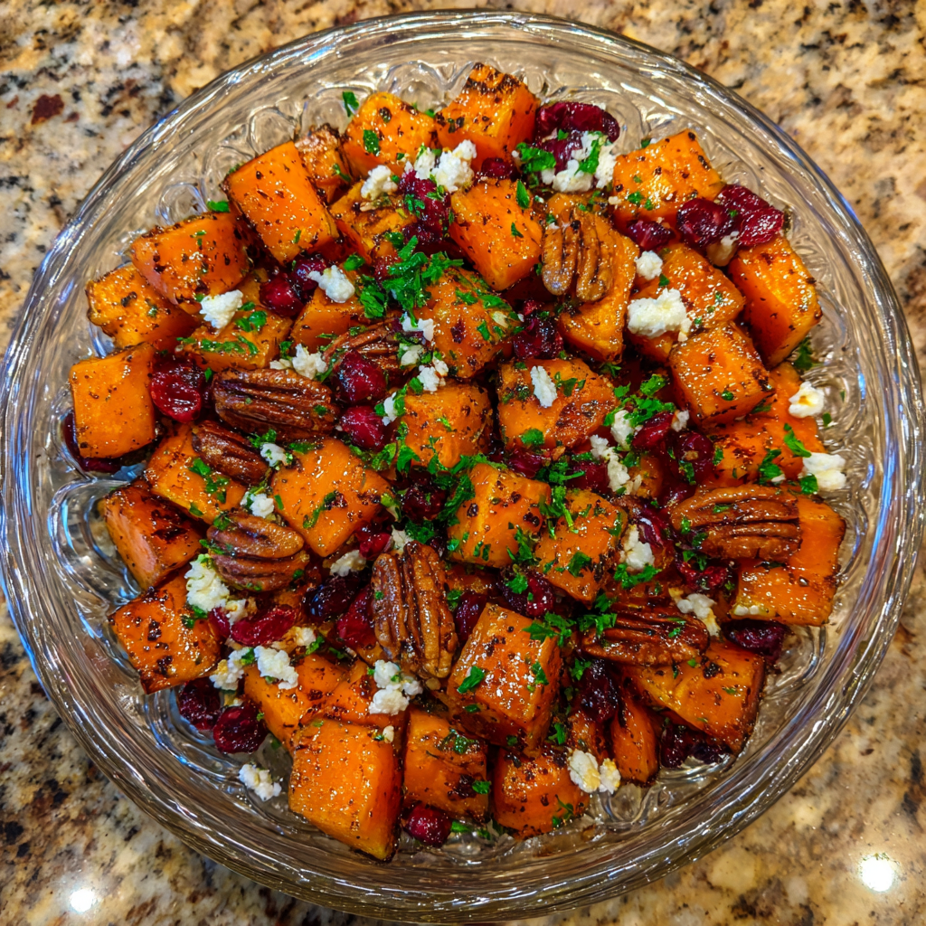 Honey Roasted Butternut Squash