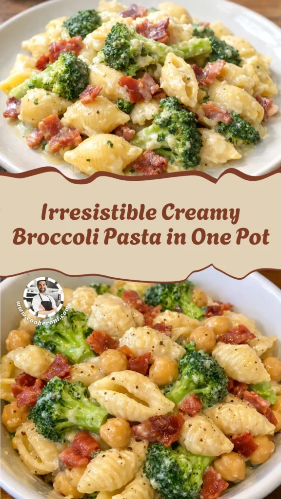 Irresistible Creamy Broccoli Pasta in One Pot