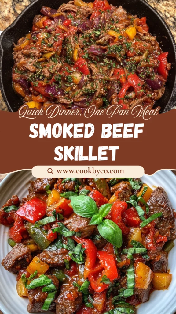 Italian Smoked Beef & Veggie Skillet