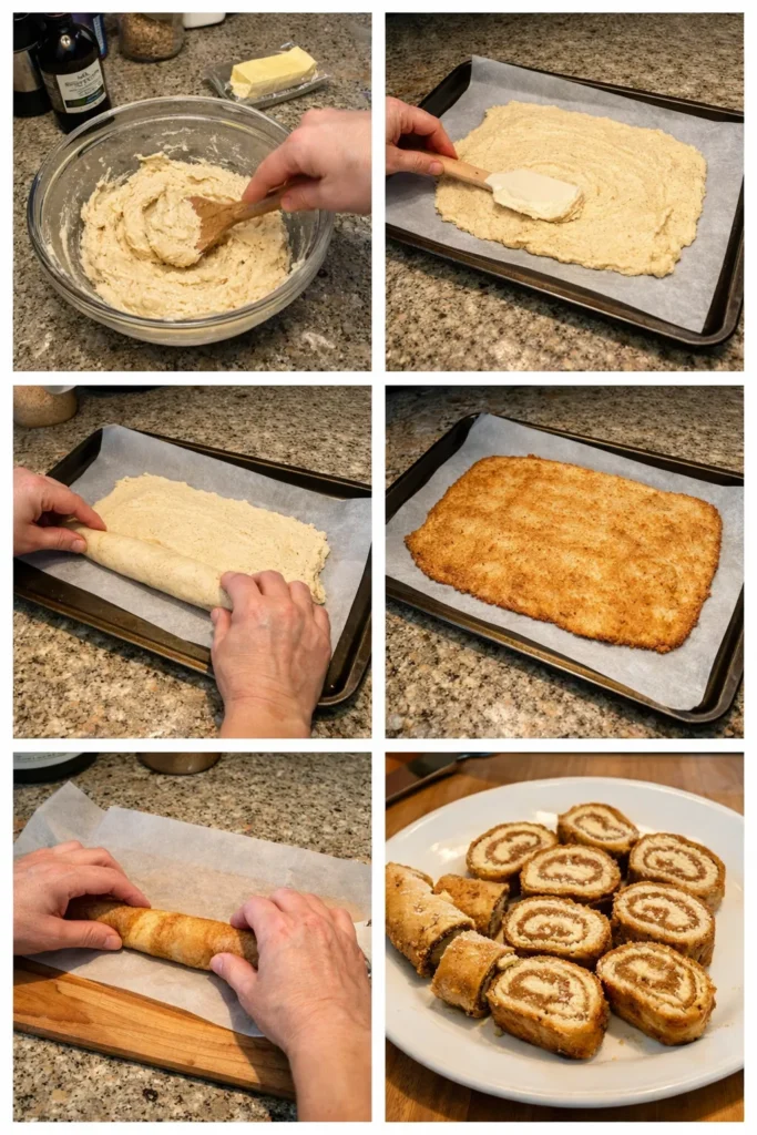 Keto Cinnamon Roll-Ups