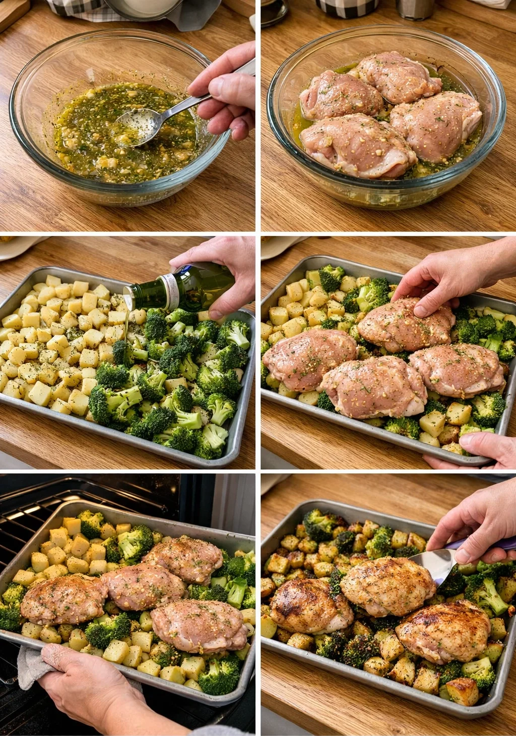 Lemon Garlic Chicken Thighs