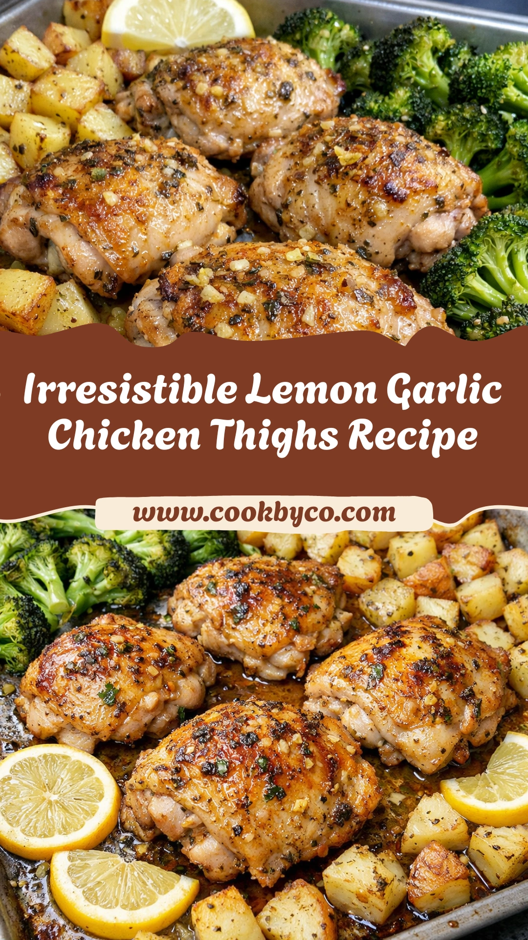 Lemon Garlic Chicken Thighs
